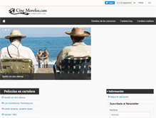 Tablet Screenshot of cinemorelos.com